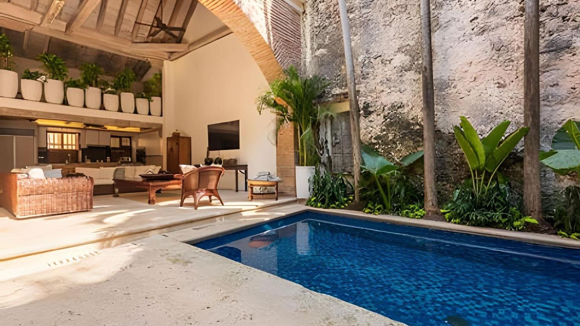 Casa De 3 Hab En La Ciudad Amurallada Con Piscina Сasa de vacaciones Cartagena