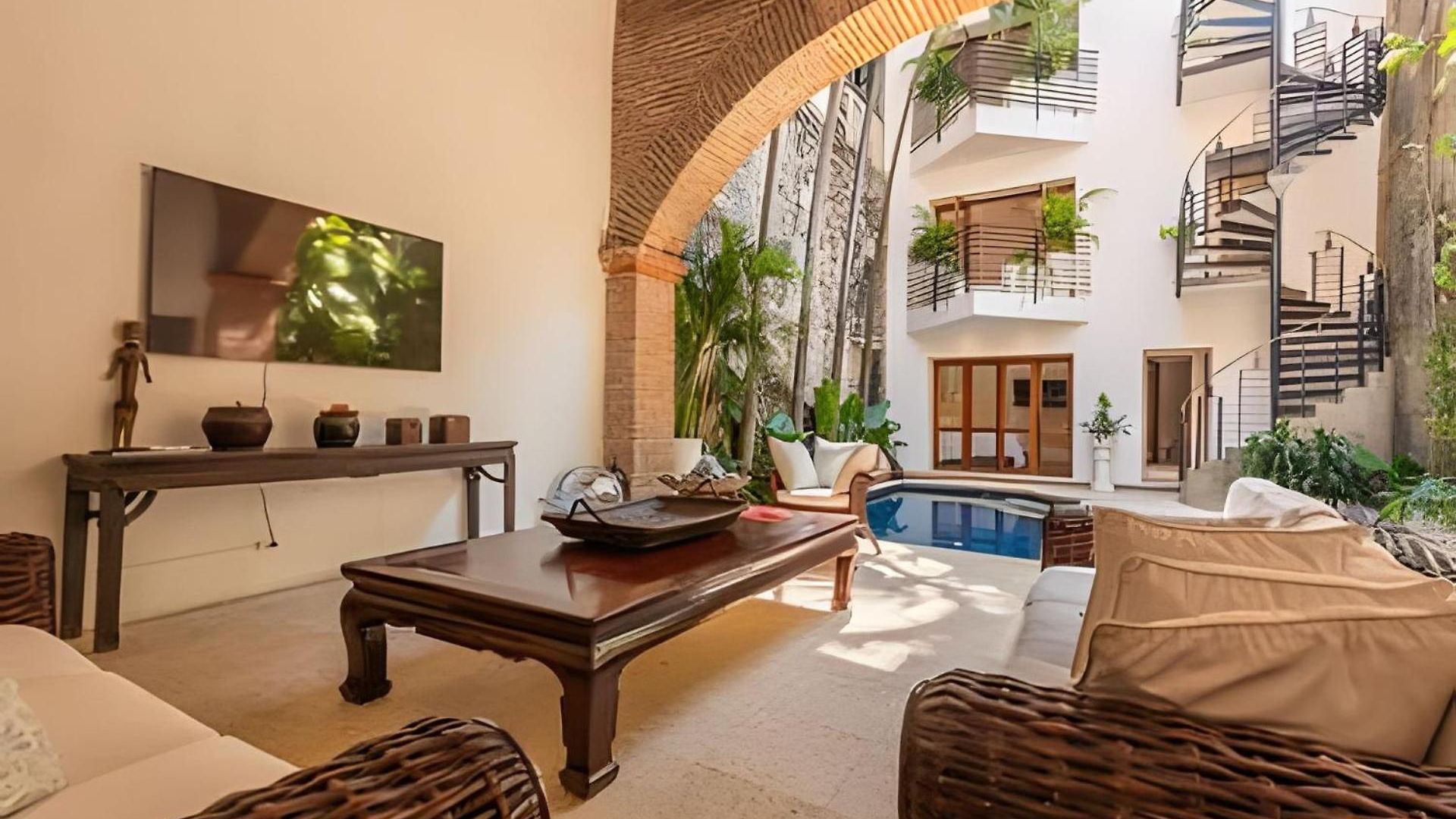 Casa De 3 Hab En La Ciudad Amurallada Con Piscina Сasa de vacaciones Cartagena