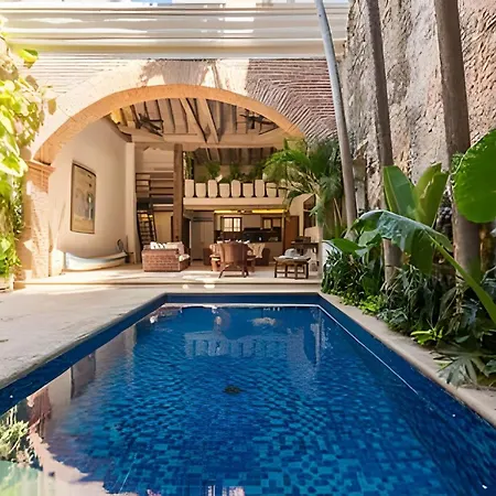 Сasa de vacaciones Casa De 3 Hab En La Ciudad Amurallada Con Piscina Cartagena