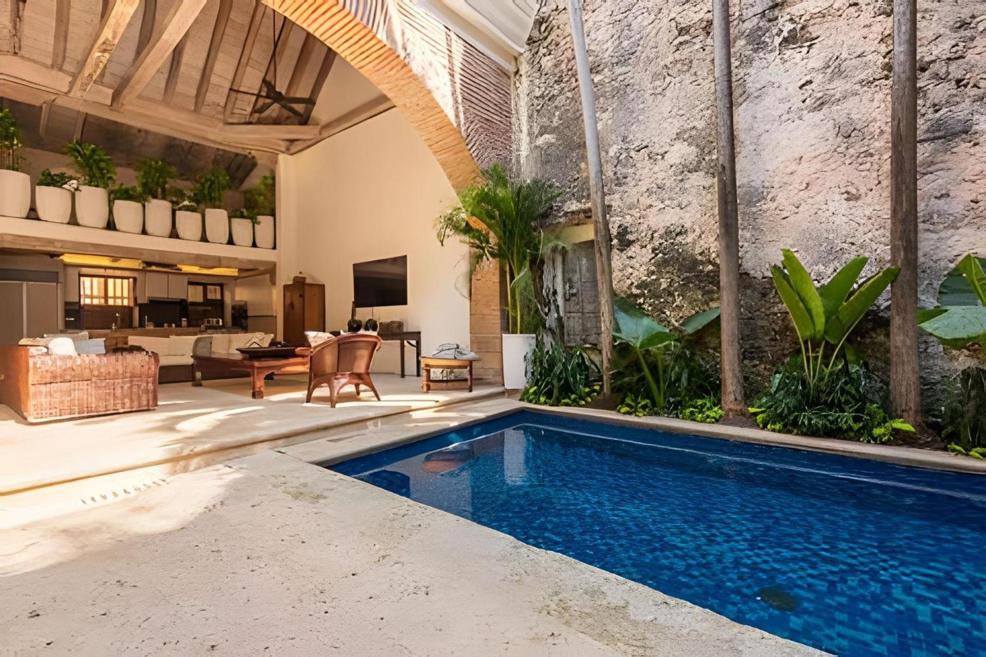 Casa De 3 Hab En La Ciudad Amurallada Con Piscina Сasa de vacaciones Cartagena