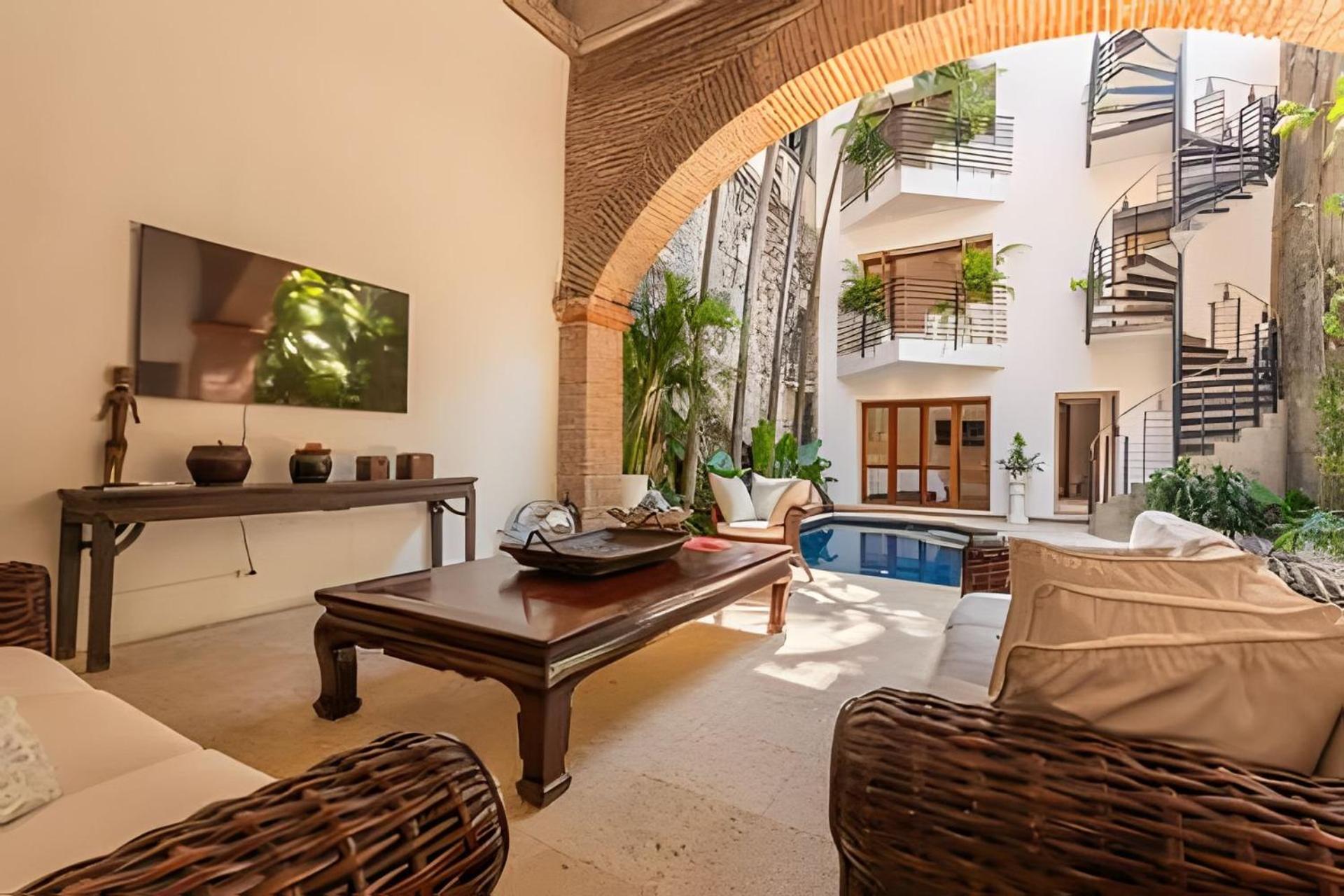 Casa De 3 Hab En La Ciudad Amurallada Con Piscina Сasa de vacaciones Cartagena